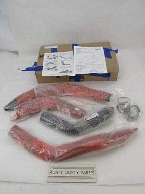 Indian 2017-24 Scout Louvered Exhaust Heat Shields Matte Black 2883482