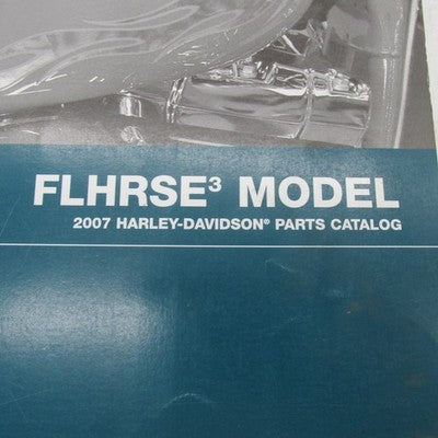 Harley-Davidson Genuine Official 2007 FLHRSE3 Model Parts Catalog 9943