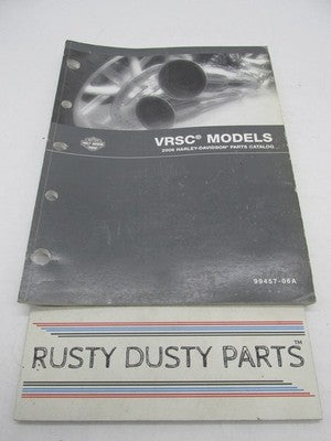 Harley-Davidson Official Factory 2006 VRSC Models Parts Catalog 99457-06