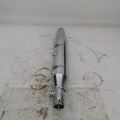 Harley Davidson OEM Softail Catalytic Muffler w/ Chrome Shield 65842-0