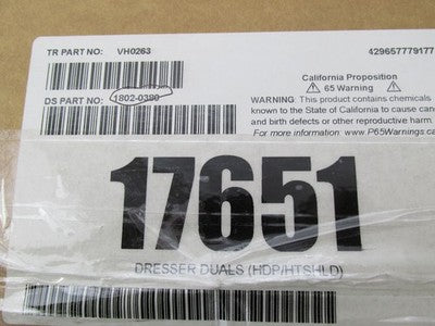 Vance Hines Dresser Duals NOS Harley NIB Chrome Header System 1802-038