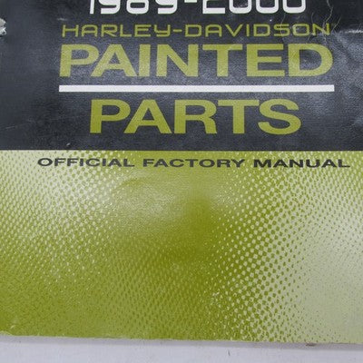 Harley Davidson OEM 1989-2000 Painted Parts Official Factory Manual 99