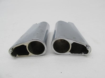 Pair Harley Davidson Genuine Chrome Turn Signal Standoffs Mounts Brack