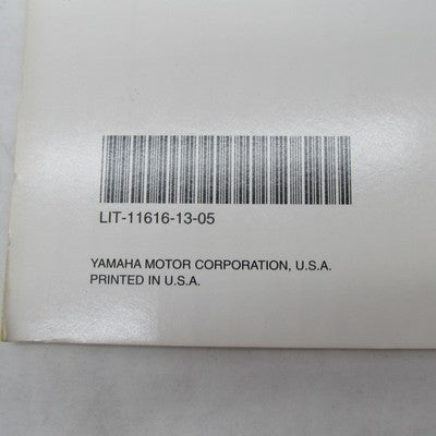 Yamaha YFM350FXM(C) Supplementary Service Manual LIT-11616-13-05