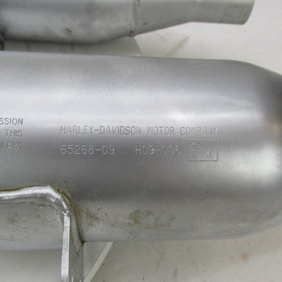 Pair Harley OEM Exhaust Slip On Mufflers Silencers 09-16 V-Rod Muscle