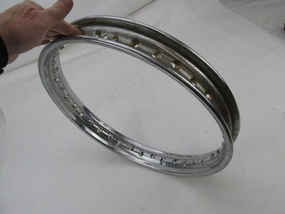 Vintage Radaelli Face M Beverate 36 Spoke Chrome Motorcycle Rim 17 X 1