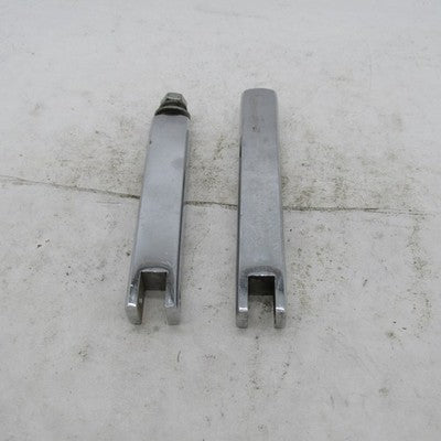 Pair of Harley Davidson OEM Chrome Highway Peg Mounts Sportster Ironhe