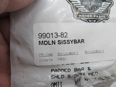 Harley Davidson Genuine NOS Sissy Bar Medallion 99013-82