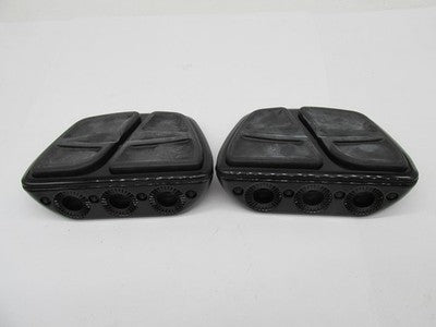 Kuryakyn Kinetic Mini Foot Boards without Adapters Gloss Black 7613