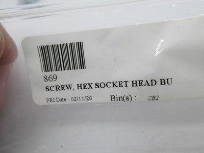 LOT of 3 Harley OEM NOS 1/4-20 x 1-1/4" Hex Socket Button Head Screws