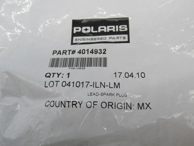 Polaris NOS Genuine OEM Victory Spark Plug Lead 4014932