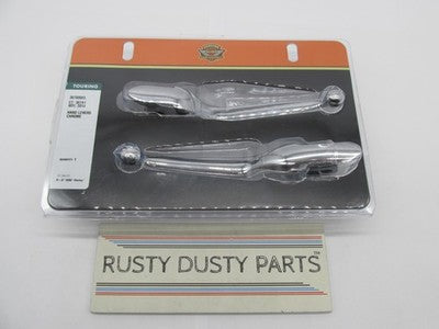 Harley Davidson Genuine NOS Touring Chrome Hand Control Levers 3670006