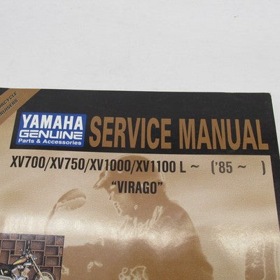 Yamaha OEM 85 XV700/XV750/XV1000/XV1100 L Service Manual Virago LIT-11