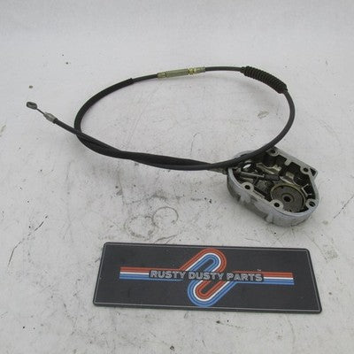 Harley Davidson OEM 5-Speed Transmission Side Cover w/ Clutch Cable 37