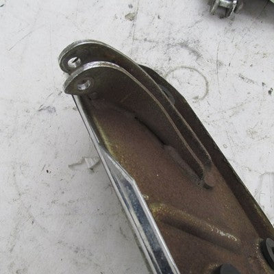Pair of Harley Davidson OEM Vintage D-Shaped Rider Footboards 50603-74