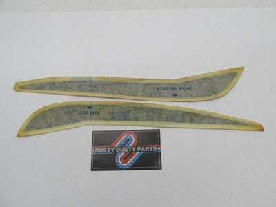 Harley Davidson NOS AMF Vintage Fuel Tank Stripe Decal Set Top Left Bo