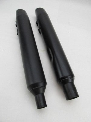 Harley Davidson Genuine Touring Stock Black Mufflers 64900765B 6490076
