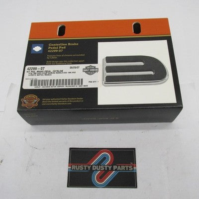 Harley-Davidson OEM NOS Touring Softail Centerline Brake Pedal Pad 422