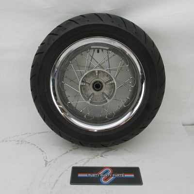 Harley OEM 09+ Touring 16x5" Chrome Laced Smoothie Cush Drive Rear Whe