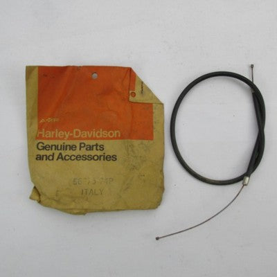 AMF Harley Davidson Aermacchi NOS Oil Pump Cable 74-78 SX175 SS175 563