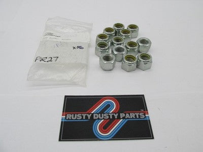 Lot of 13 Harley-Davidson NOS 1/2"-13 x 19/32" x 3/4" Hex Nylon Lock N