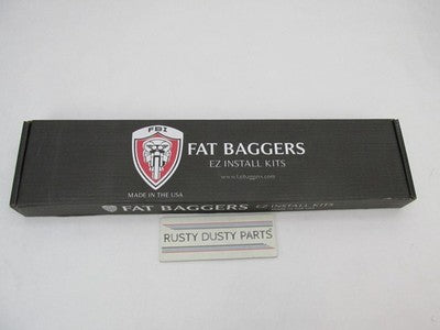 Fat Baggers NOS NIB 14" Chrome Handlebar Install Kit Touring 0662-0827