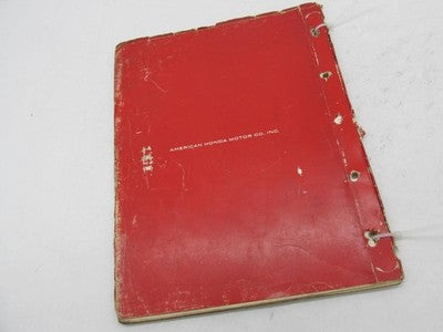Honda Official Factory 125 CL125A Parts Catalog Catalogue Book