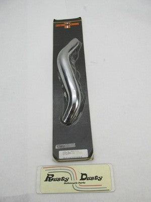 Harley Davidson Custom Chrome Rear Heat Shield for CCI Crossover Syste