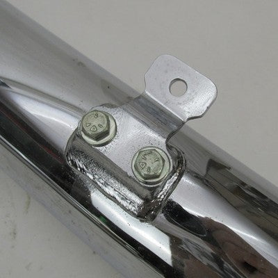 Pair of Harley Davidson OEM Fishtail Exhaust Mufflers FLSTS 65655-00 &