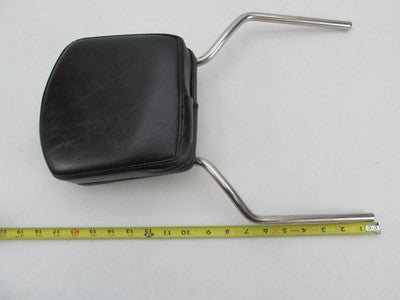 Harley Davidson 18" Tall Black Passenger Sissy Bar Backrest