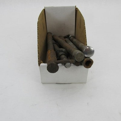 Large Lot of BSA Triumph Front Wheel Axles Spindles Vintage British Mo