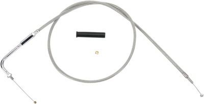 Drag Specialties Alternative Length Braided Throttle Cable 39.5in.
