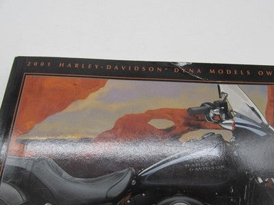 Harley Davidson 2001 Official Factory Dyna Models Owner's Manual 99467