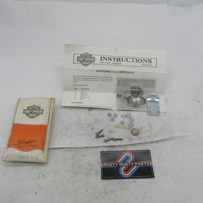 Harley-Davidson OEM 82 FLT Tour-Pak Saddlebag Lock Service Kit 53513-8