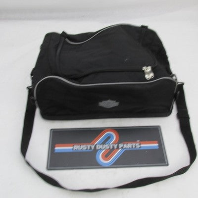 Harley-Davidson Genuine Shoulder Strap Expandable Black Duffel 19"x12"