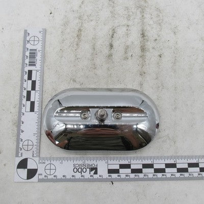 Harley Davidson Aftermarket Chrome Teardrop Oval Custom Mirror Head Re