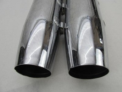 Pair of Harley-Davidson Genuine Stock Exhaust Mufflers 65846-95B 65538-95B