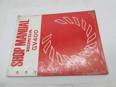 Honda Official Factory Sealed NOS GV400 Shoper Service Manual