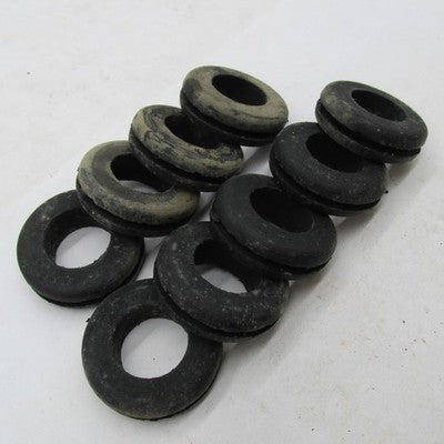 Lot of 9 Harley Davidson Throttle Cable Support Grommets NOS FL FX XL