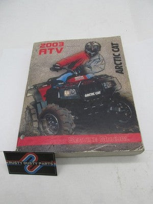 Arctic Cat Official Factory 2003 ATV Service Shop Manual Book