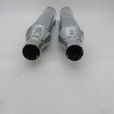 Pair of Harley OEM Screamin Eagle Nightstick Slip-on Mufflers FLTRU 64