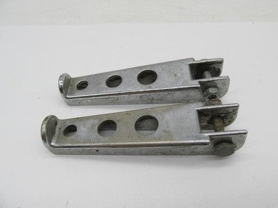 Harley Vintage Passenger 3 Hole Drilled Chopper Bobber Footpegs Shovel