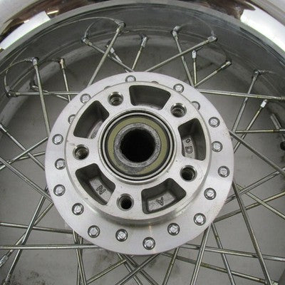 Harley OEM 09+ Touring 16x5" Chrome Laced Smoothie Cush Drive Rear Whe