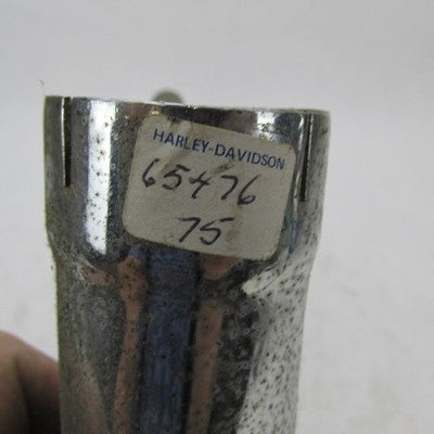 Harley OEM NOS Ironhead Sportster Chrome Front Crossover Exhaust Pipe