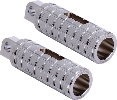 Arlen Ness SpeedLiner Footpegs Chrome Male 400-035