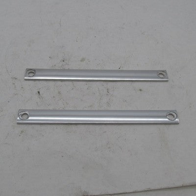Pair of Harley OEM Front Fork Cover Accent Strip Brackets 07-17 Softai