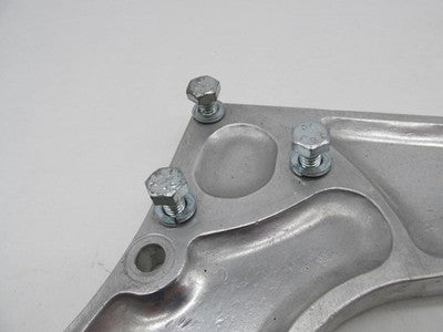 Pair of Norton Z Chrome Plate Footrest Support Brackets Commando MK3 MKIII