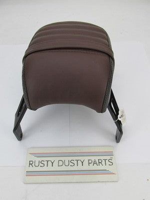 Indian Motorcycle New OEM Genuine Leather Passenger Seat, Brown 288305