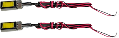 Custom Dynamics Boltz LED Tag Lights Chrome CD-TB-1-C