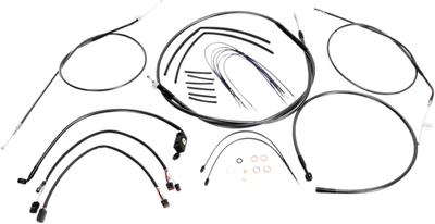 Magnum Designer Handlebar Control Cable Kit Black Pearl 487672